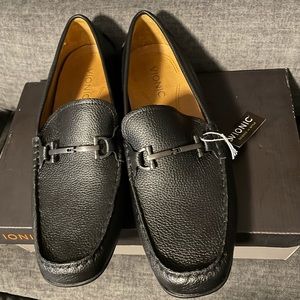 Men’s Vionic Mercer Mason Black Leather shoes size 12